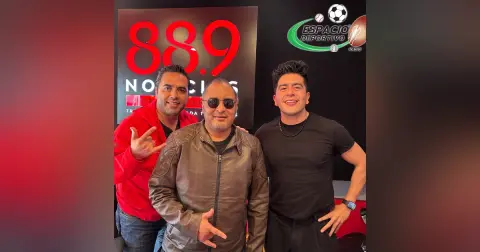 Con visita en la honorable cabina de Espacio Deportivo (de la Tarde) 26 de Marzo 2026