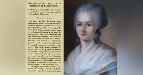 Declaration of the Rights of Woman and of the Female Citizen, read by Dr. Emma Kavanagh