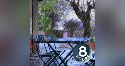 Heavy Rain for Sleep & Relaxation 8 Hours