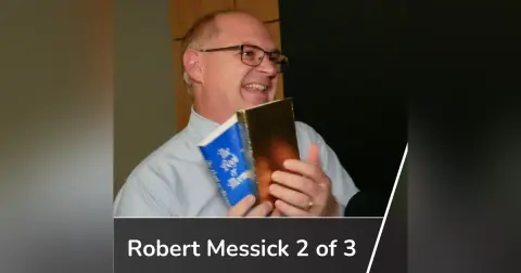 Blue & Gold Book of Mormon (Robert Messick 2 of 3)