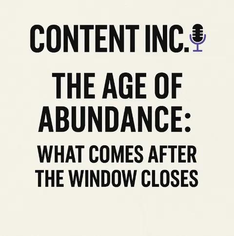 3 Content Strategies Before the AI Window Closes (520)