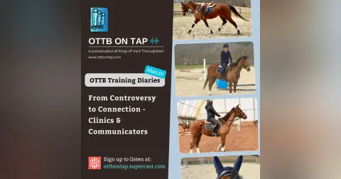 OTTB Training Diaries, March Edition: From Controversy to Connection - Clinics & Communicators (Sneak Peek!)
