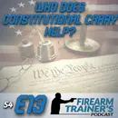 S4E13 Who Does Constitutional/Permit-less Carry Help