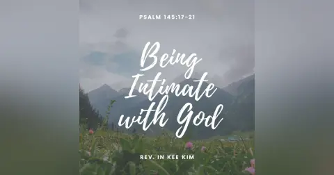 Being Intimate with God