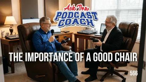 Why Your Podcast Chair Matters More Than Your Microphone