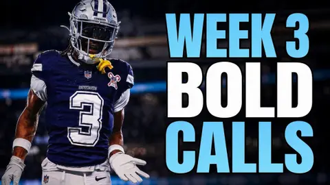 NFL Week 3 Bold Predictions: George Pickens, David Montgomery & AD Mitchell