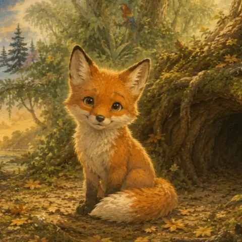 The Little Fox's New Home 小狐狸的新家 – A Gentle Bilingual Bedtime Story (English & Mandarin Chinese )