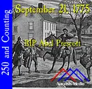 September 21, 1775: RIP Abel Prescott