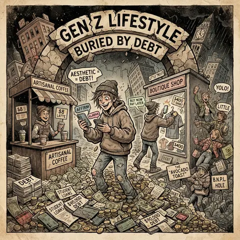 PREVIEW MCS #2455 Gen Z: Fake Life, Real Debt