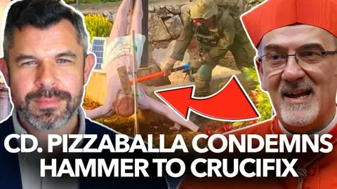 1307: Cardinal Pizzaballa on the Israeli Soldier Smashing a Crucifix of Christ