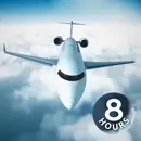 Private Jet White Noise for Sleeping 8 Hours ✈️ Airplane Sound Machine
