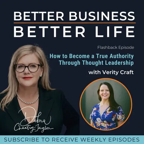 How to Become a True Authority Through Thought Leadership with Verity Craft
