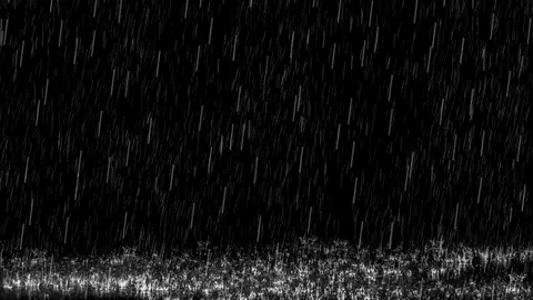 Black Screen Rain Sounds for Sleeping & Relaxing