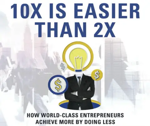 10X is Easier than 2X
