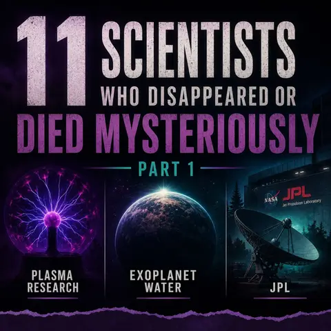 Part 1: 11 Scientists Who Disappeared or Died Mysteriously (Part 1): NASA JPL, Plasma Research & Exoplanet Water