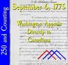 September 6, 1775: Washington Appeals Directly to Canadians