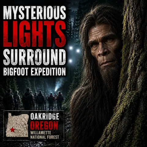 Mysterious Lights Surround Bigfoot Expedition in Oakridge, Oregon