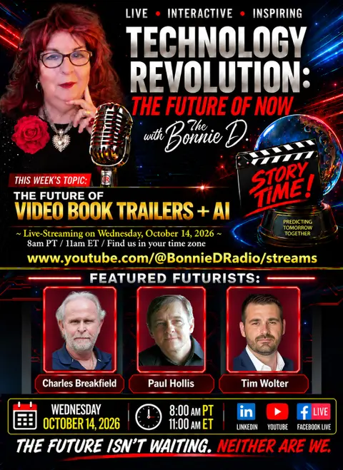 Technology Revolution: The Future of Book Trailer Videos + AI: Story Time!