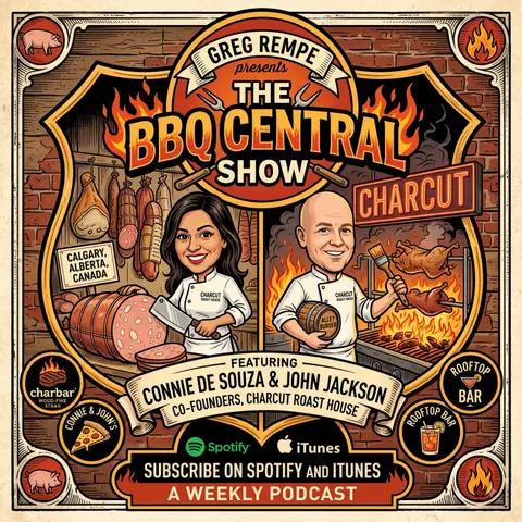 Pitmasters Contestants: Connie DeSousa and John Jackson and Jelly Covered Cows...