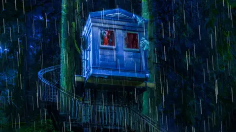 Thunder & Rain Noise to Sleep | Spooky Season Edition