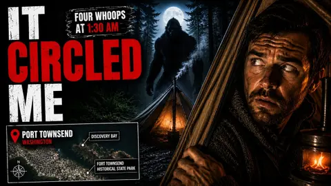 Sasquatch Circled a Camper Near Port Townsend, Washington