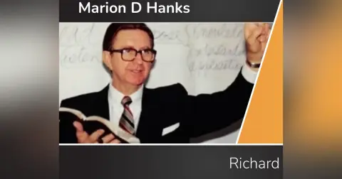 “Speak Your Mind!” Marion Hanks Did! (Richard Hanks 4 of 5)