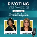 The Art of Chatting with AI: Terza Ekholm Explores AI-Assisted Art Creation with Donna Mitchell