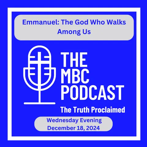 Emmanuel: The God Who Walks Among Us