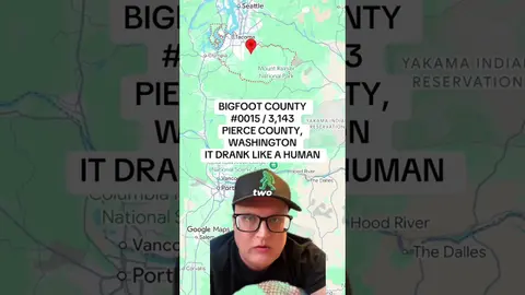 BIGFOOT FROM EVERY COUNTY: PIERCE COUNTY, WASHINGTON A 2010 Bigfoot report near Eatonville’s Little