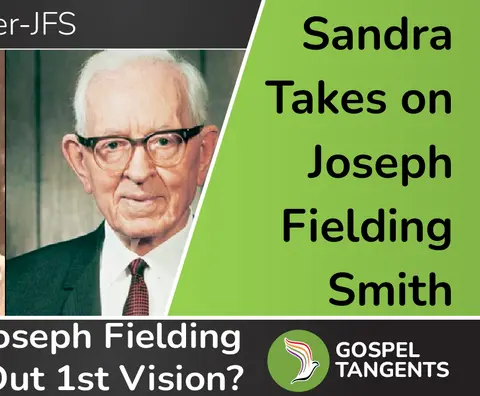 Missing 1832 First Vision Account (Sandra Tanner 3 of 6)