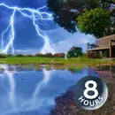 Thunderstorm Sounds for Sleeping or Studying | Rainstorm White Noise 8 Hours