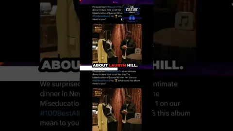Miseducation of Lauryn Hill named best album by @AppleMusic   #hiphop #podcast #laurynhill #shorts