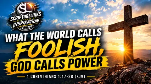 What the World calls Foolish God calls Power