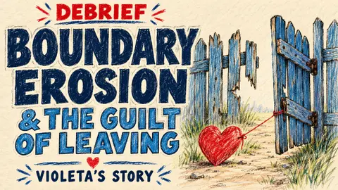 Debrief | Boundary Erosion and the Guilt of Leaving in Violeta’s Story
