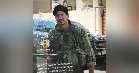 Ep. 101 Dallas Alexander Canadian Special Operations JTF 2 Sniper Team Worlds Longest Sniper Kill and Country Music Artist