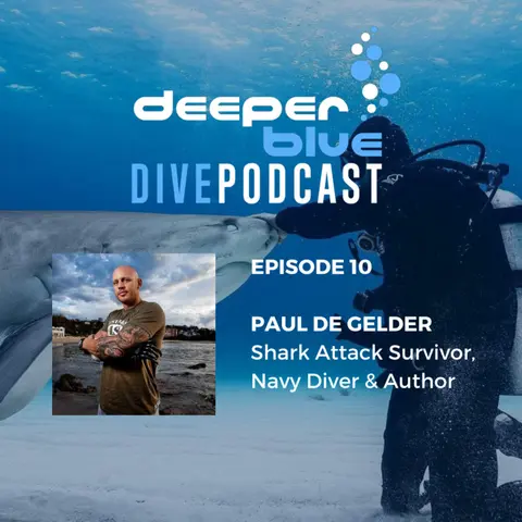 Shark Attack Survivor Paul De Gelder on how a Bull Shark took an arm and a leg but gave him something back, and TV Host Kinga Philipps on why she is hot for Shark Snot