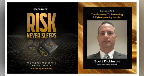 Episode #90. The Journey To Becoming A Cybersecurity Leader, with Scott Dickinson, CISO of AnMed Health with extensive experience in the Department of Defense