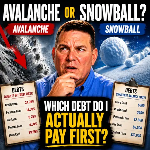Avalanche or Snowball? Which Debt Do I Actually Pay First?