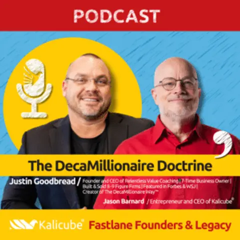 Justin Goodbread with Jason Barnard on Fastlane Founders And Legacy. The DecaMillionaire Doctrine