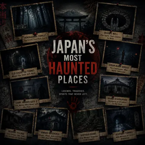 MOST HAUNTED! The Japanese Places People Regret Visiting After Dark