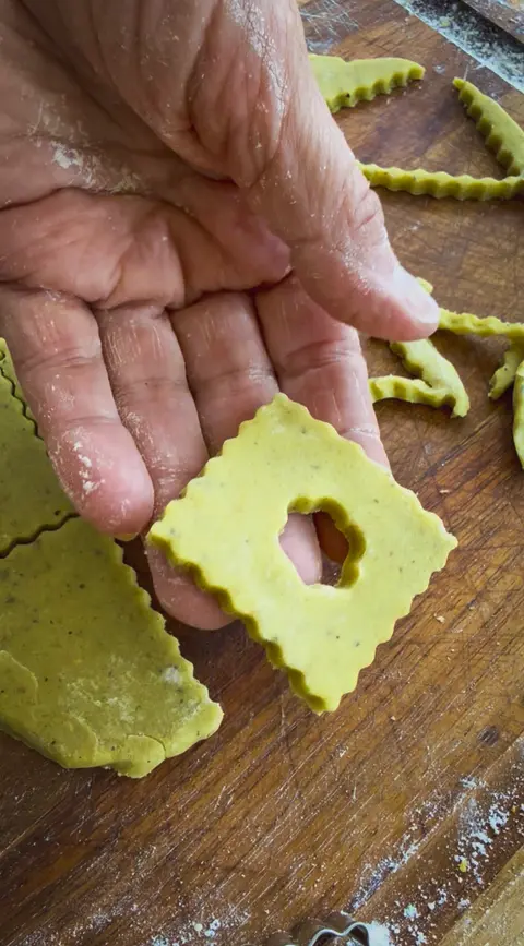 Gluten-Free Pistachio Butter Cookies with Chocolate