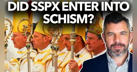 1325: Did SSPX Enter SCHISM? Dr. Taylor Marshall