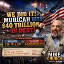 MCS #2428 America Hits $40 Trillion in Debt!