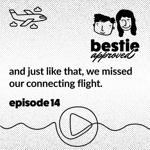 and just like that, we missed our connecting flight.
