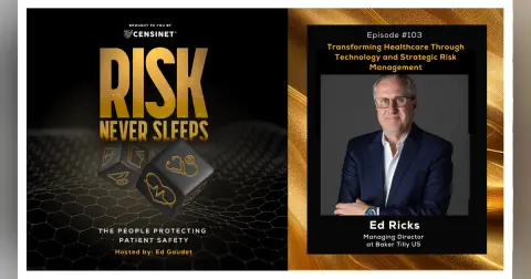 Episode #103, Transforming Healthcare Through Technology and Strategic Risk Management with  Ed Ricks,  Managing Director at Baker Tilly US