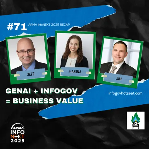 IGHS71 - Recap from the ARMA InfoNEXT Conference