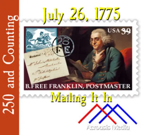July 26, 1775: Mailing It In