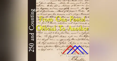 From One Postal Official To Another–March 29, 1776