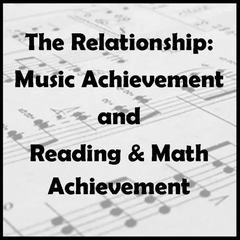 How Music Achievement Impacts Achievement in Reading and Math
