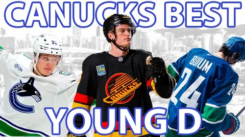 Which young Canucks defenceman has the best season?